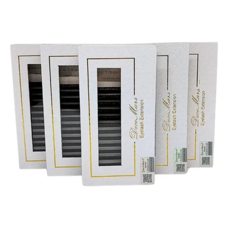 Cílios Decemars Y Volume Brasileiro - Mix 8-14mm