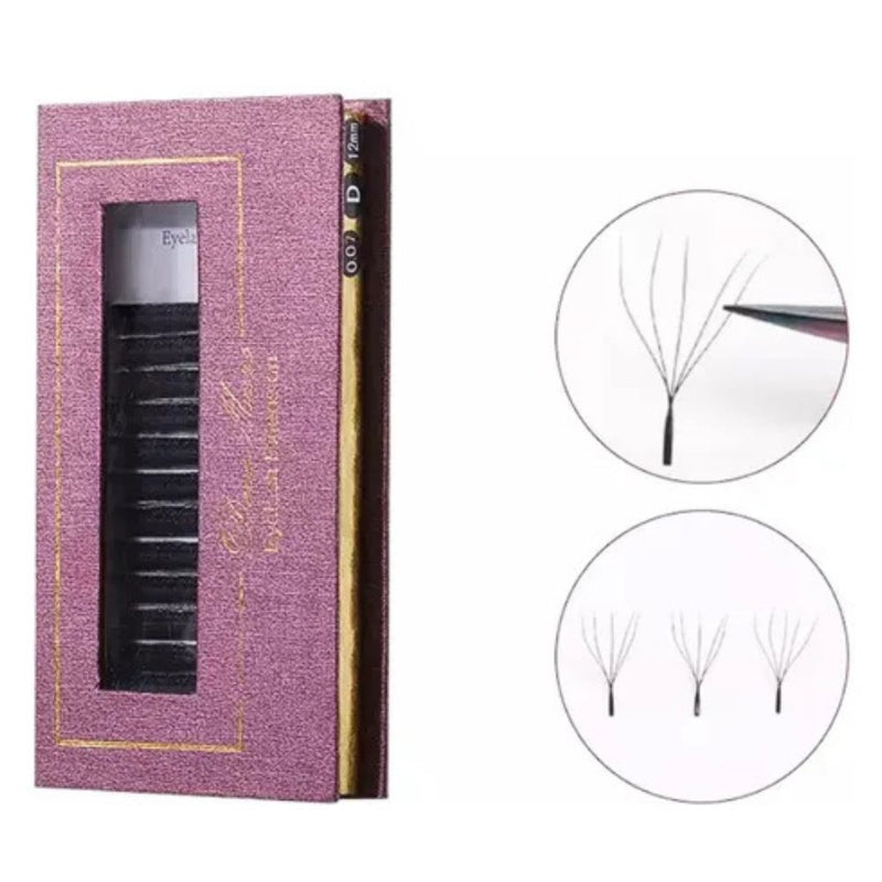 Cílios Decemars 5D - Caixa Mix 8-14mm