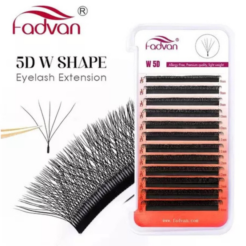 Cílios Fadvan 5D - Caixa Mix 8-14