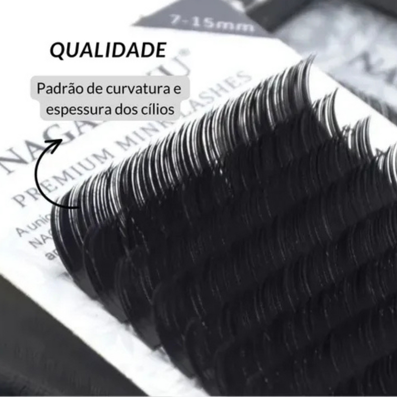 Cílios Nagaraku 0.07D - Mix 7-15mm