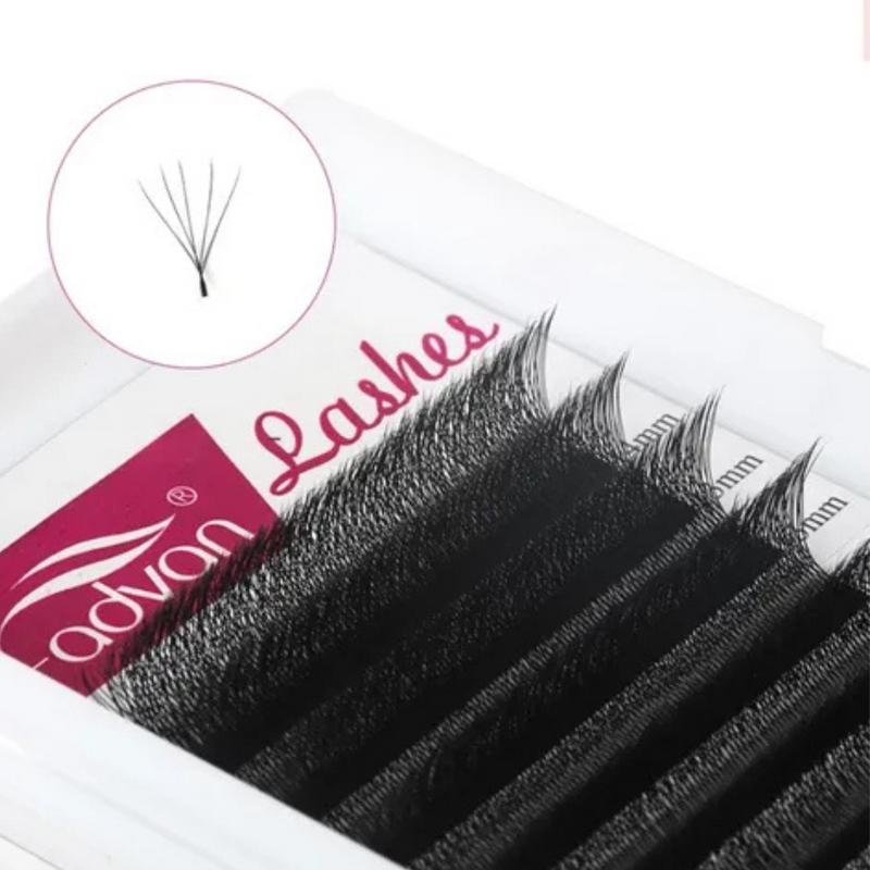 Cílios Fadvan 5D - Caixa Mix 8-14