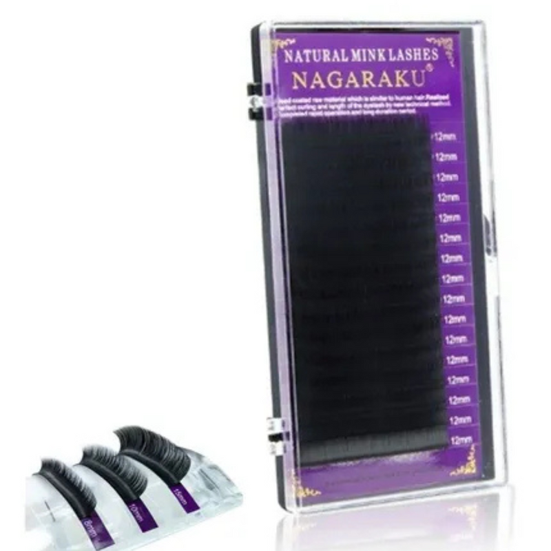 Cílios Nagaraku 0.07D Volume Russo - Tamanho Único 7 ao 16
