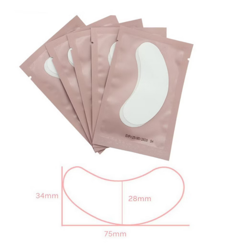 Pad/Patches para Extensão de Cílios 50 pares